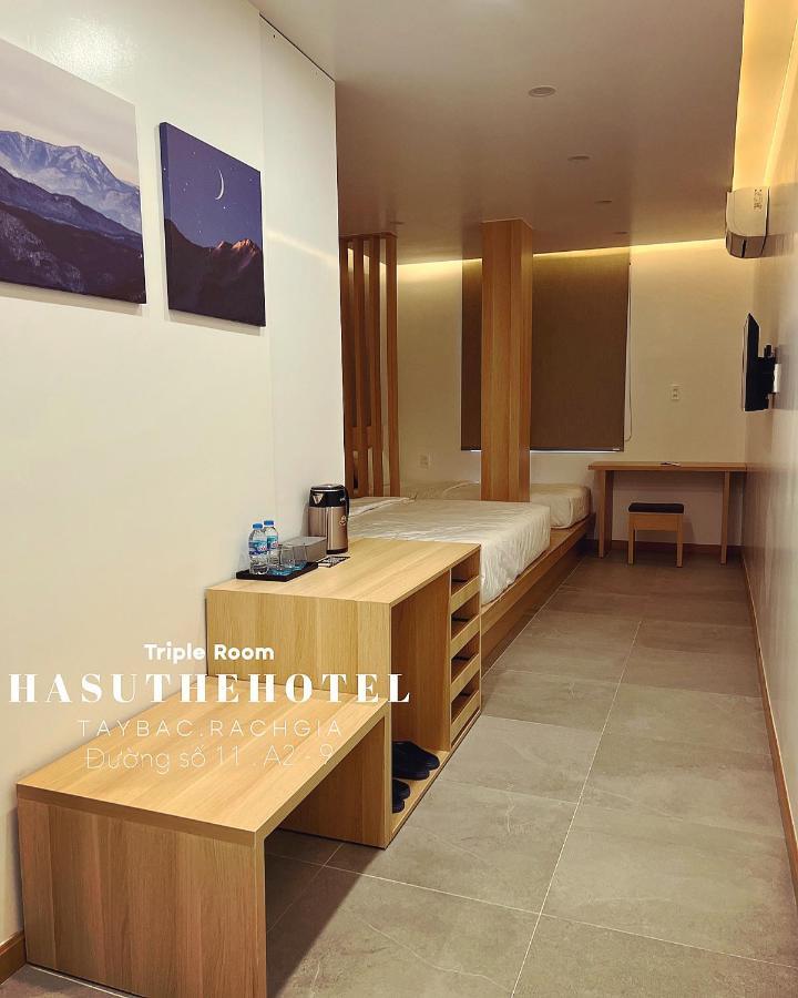 Hasu The Hotel - Rạch Gia Exteriör bild