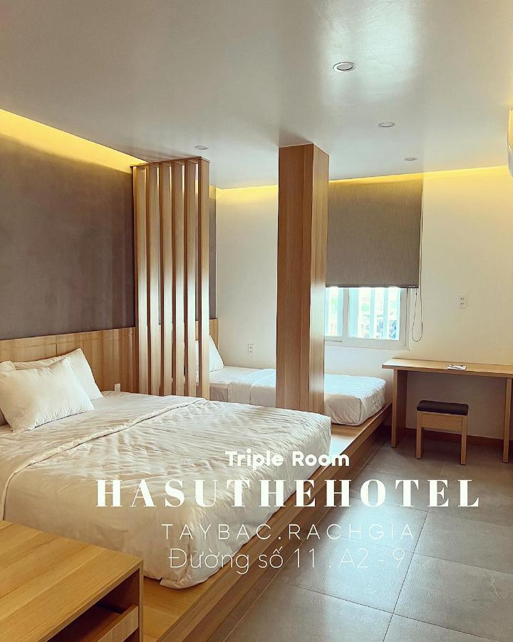 Hasu The Hotel - Rạch Gia Exteriör bild